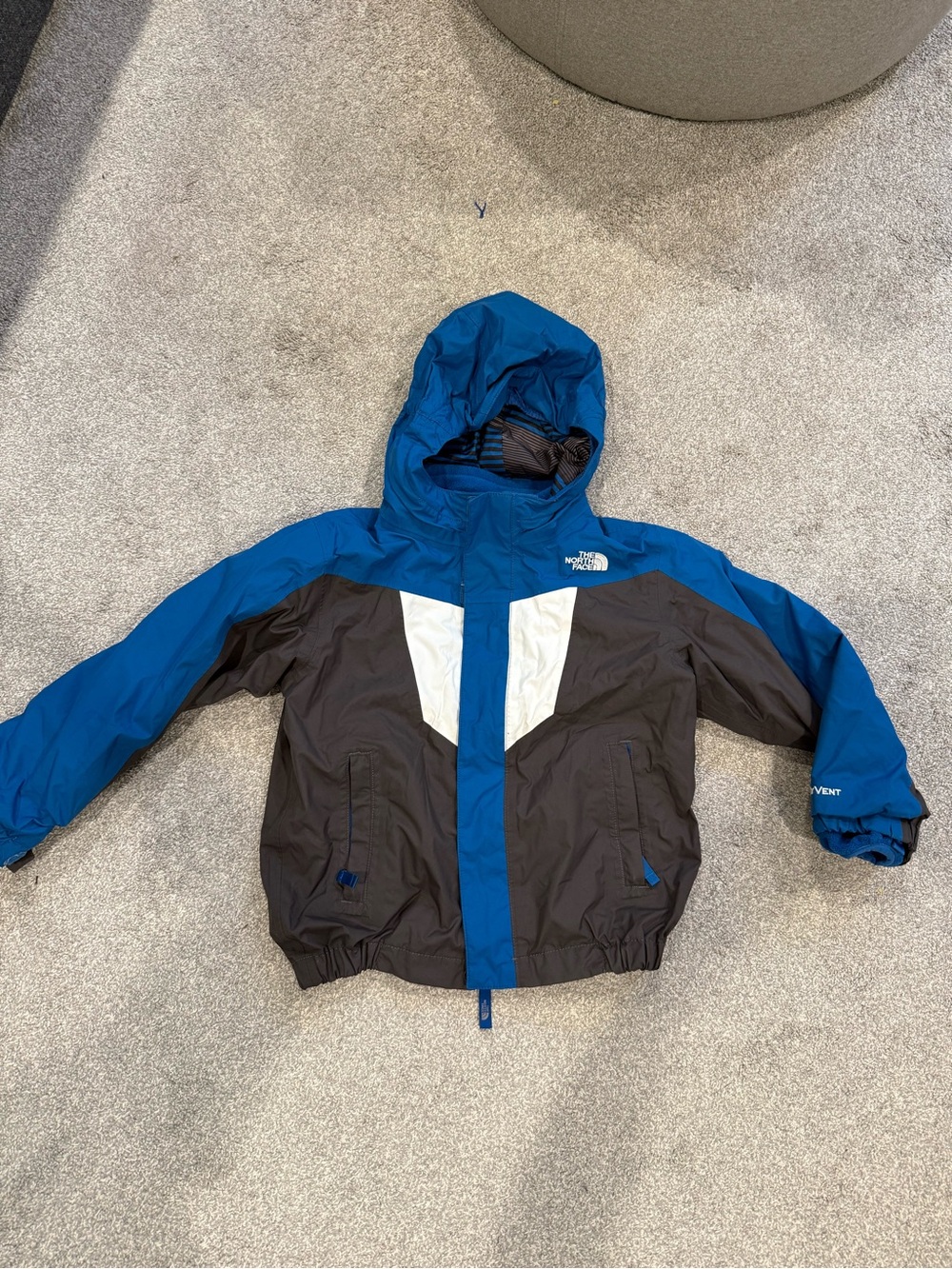 The North Face hyvent jacket with detachable fleece liner